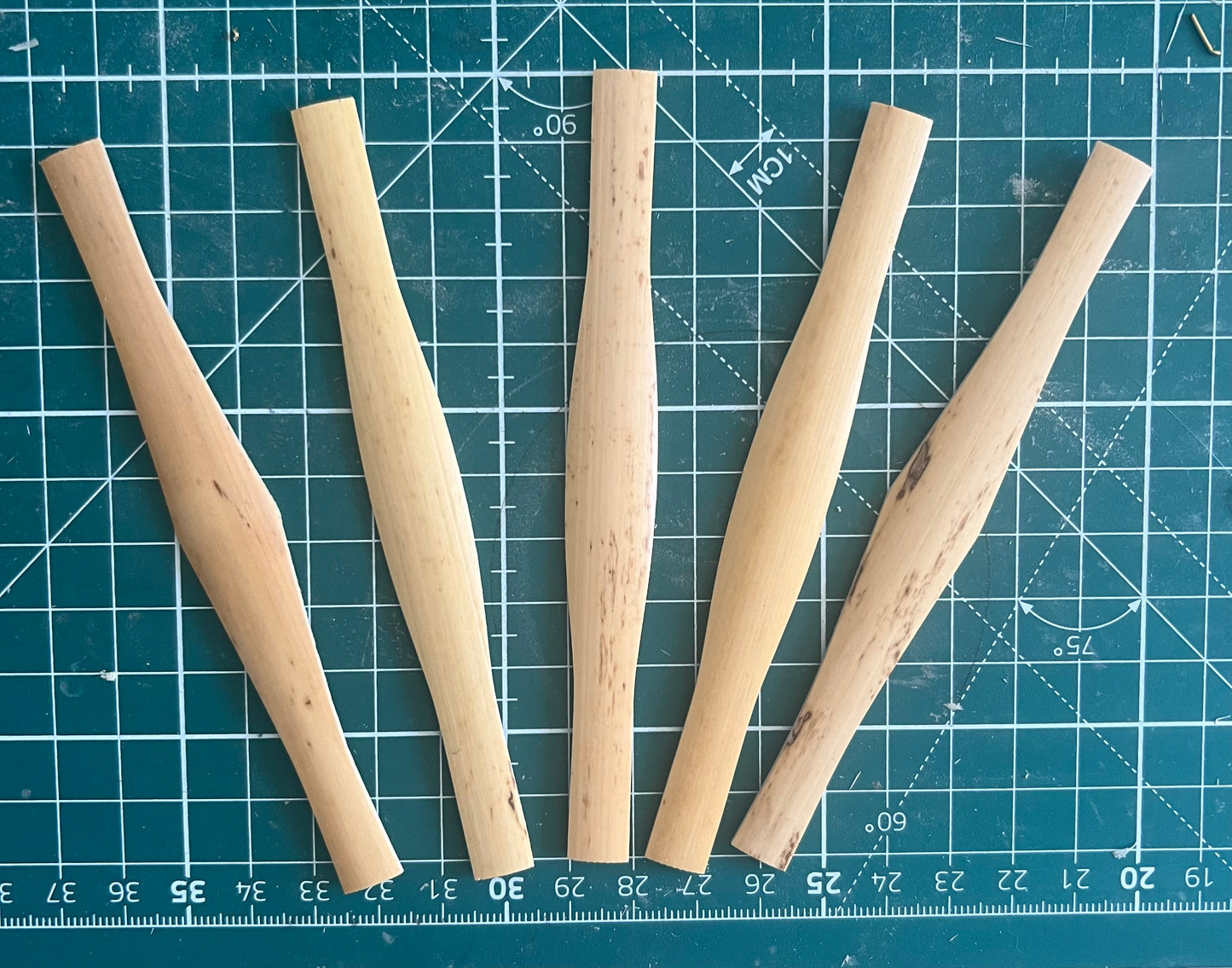 Gouged and Shaped Cane